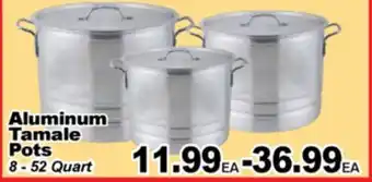 Superior Grocers Aluminum Tamale Pots offer