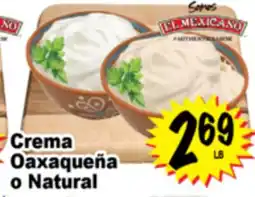 Superior Grocers Crema Oaxaqueña o Natural offer