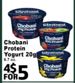 Superior Grocers Chobani Protein Yogurt offer
