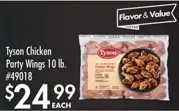 Smart & Final Tyson Chicken Party Wings offer