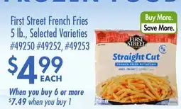 Smart & Final First Street French Fries offer