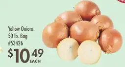Smart & Final Yellow Onions offer