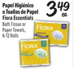 El Super Essentials Bath Tissue Paper Towels, 6-12 Rolls offer
