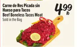 El Super Beef Boneless Tacos Meat offer