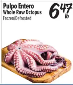 El Super Whole Raw Octopus offer