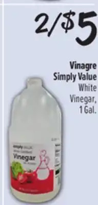 El Super White Vinegar offer