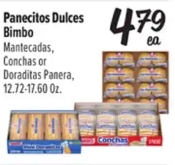 El Super Mantecadas, Conchas or Doraditas Panera offer