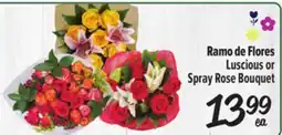 El Super Luscious or Spray Rose Bouquet offer