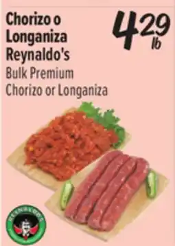 El Super Bulk Premium Chorizo or Longaniza offer
