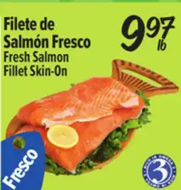 El Super Fresh Salmon Fillet Skin-On offer