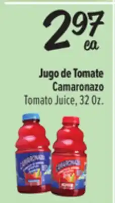 El Super Tomato Juice offer