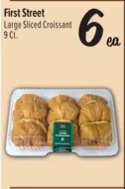 El Super Large Sliced Croissant offer