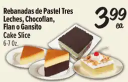 El Super Chocoflan, Flan o Gansito Cake Slice offer