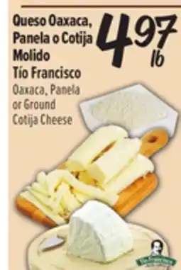 El Super Oaxaca, Panela or Ground Cotija Cheese offer