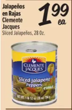 El Super Clemente Jacques Sliced Jalapeños offer