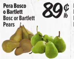 El Super Bosc or Bartlett Pears offer