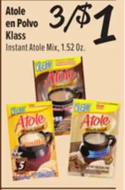 El Super Instant Atole Mix offer