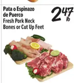 El Super Fresh Pork Neck Bones or Cut Up Feet offer