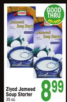 Jewel-Osco Ziyad Jameed Soup Starter offer