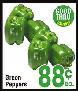 Jewel-Osco Green Peppers offer