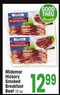 Jewel-Osco Midamar Hickory Smoked Breakfast Beef offer