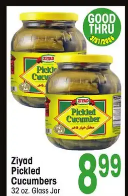 Jewel-Osco Ziyad Pickled Cucumbers offer