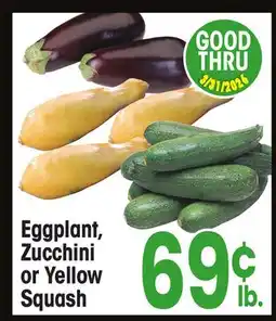 Jewel-Osco Eggplant, Eggplant, Zucchini or Yellow Squash offer