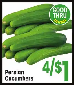 Jewel-Osco Persian Cucumbers offer