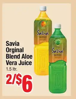 Jewel-Osco Savia Orginal Blend Aloe Vera Juice offer