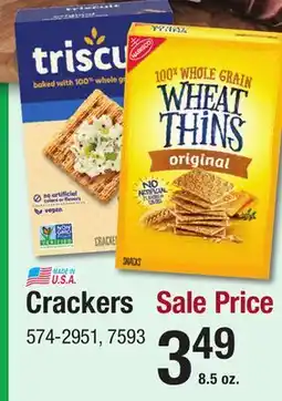 Menards Crackers offer
