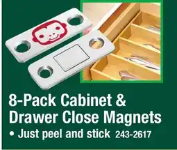 Menards 8-Pack Cabinet & Drawer Close Magnets offer