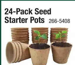 Menards 24-Pack Seed Starter Pots offer