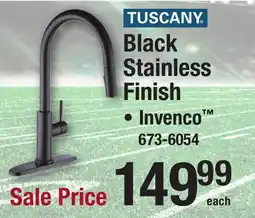 Menards Black Stainless Finish offer