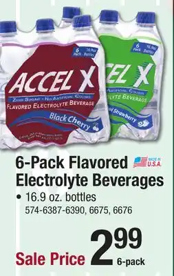Menards 6-Pack Flavored Electrolyte Beverages offer