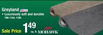 Menards Greyland Carpet offer