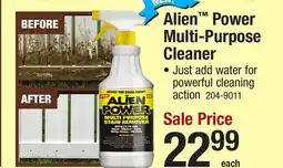 Menards Alien Power Multi-Purpose Cleaner offer