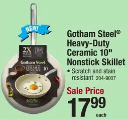 Menards Gotham Steel Heavy-Duty Ceramic 10 Nonstick Skillet offer