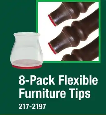Menards 8-Pack Flexible Furniture Tips offer