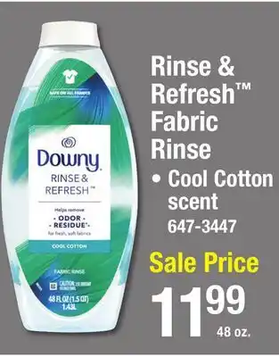 Menards Rinse & Refresh Fabric Rinse offer