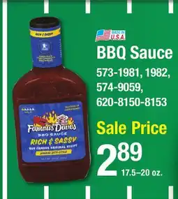 Menards BBQ Sauce offer