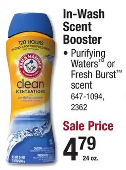 Menards In-Wash Scent Booster offer