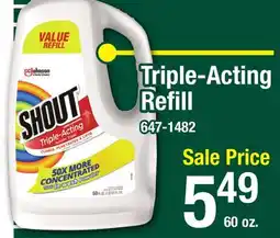 Menards Triple-Acting Refill offer