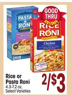 Jewel-Osco Rice or Pasta Roni offer