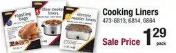 Menards Cooking Liners offer