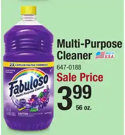 Menards Multi-Purpose Cleaner offer