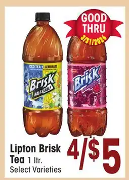 Jewel-Osco Lipton Brisk Tea offer