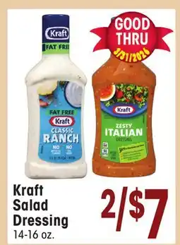 Jewel-Osco Kraft Salad Dressing offer