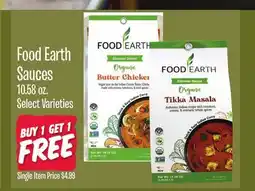 Jewel-Osco Food Earth Sauces offer
