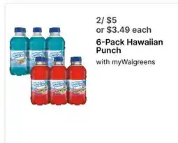 Walgreens 6-Pack Hawaiian offer