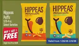 Jewel-Osco Hippeas Puffs offer
